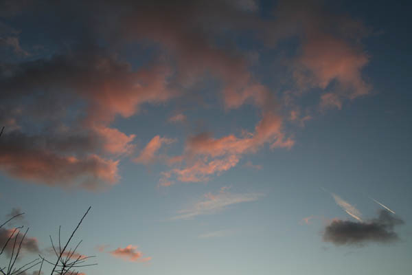 Blue sky and clouds